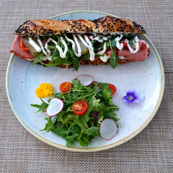 Beef Pastrami Sandwich