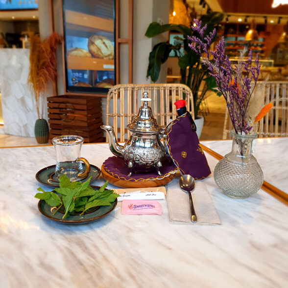 شاي مغربي كبير